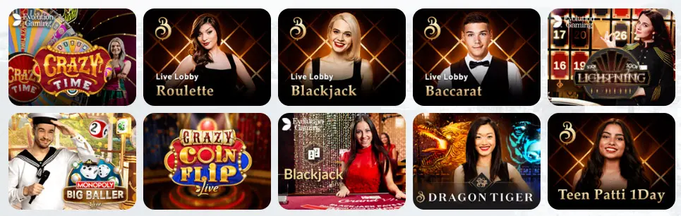 Juegos de casino en vivo IZZI CASINO