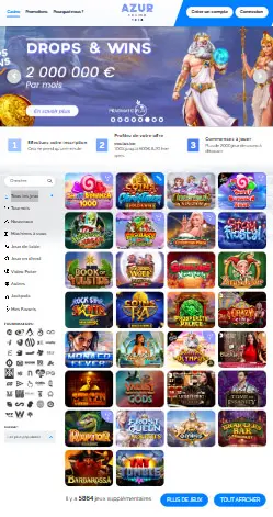la aplicación e interfaz de IZZI CASINO