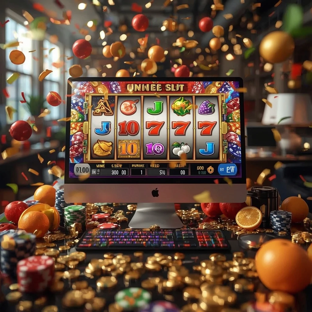 Tragamonedas en línea en el monitor IZZI CASINO