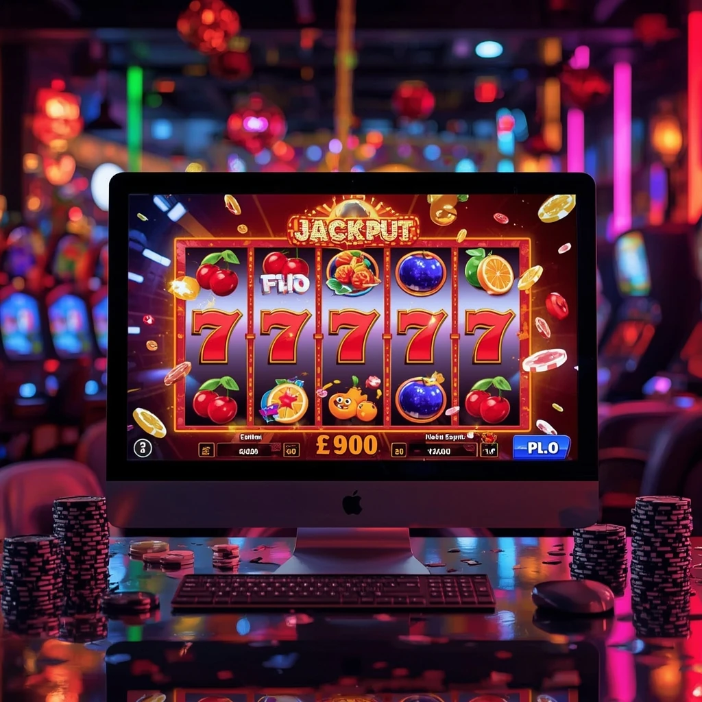 tragamonedas en el monitor IZZI CASINO